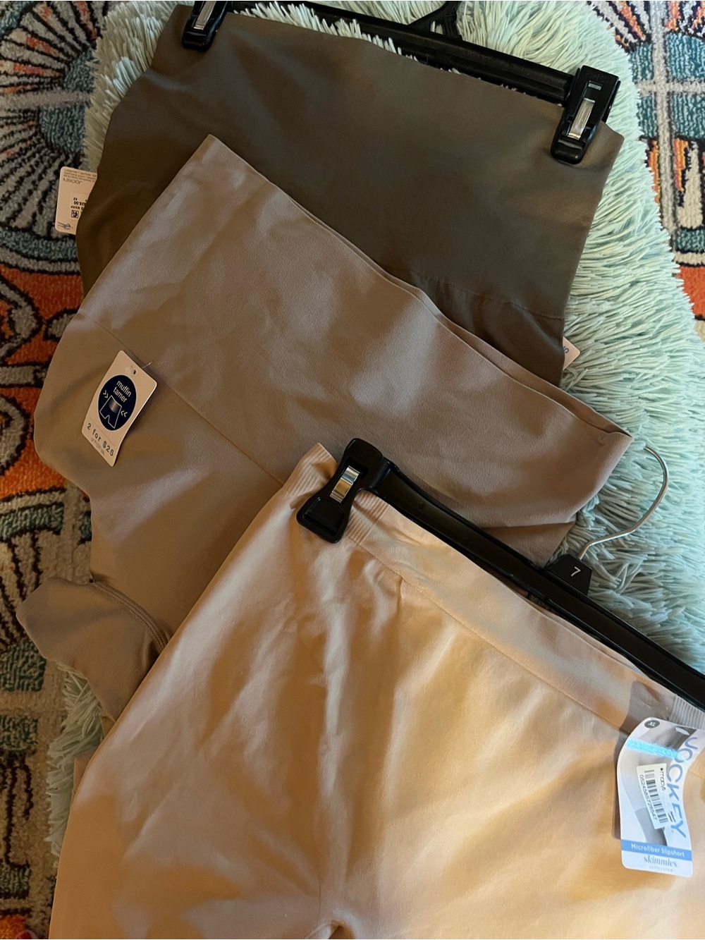 3 Pairs of Jockey Tummy Control Shorts